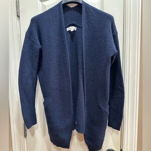 Navy Loft Cardigan